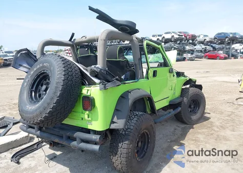 2004 Jeep Wrangler Sahara from USA, damaged, VIN 1J4FA59S44P704878